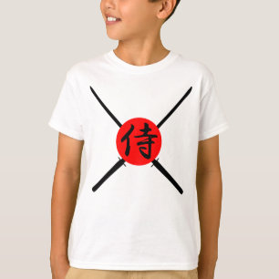 SAMURAI - Schwert und Kanji T-Shirt