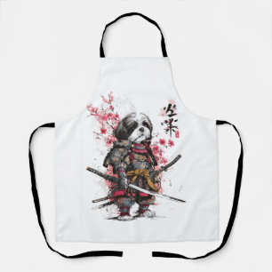 Samurai Shih Tzu � Epischer Kriegerhund Schürze
