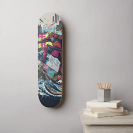 Samurai Skateboard Art – Japanese Spirit & Street