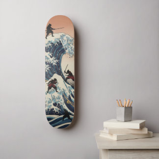 SAMURAI Skateboard – Japanese Ukiyo-e Inspired Art