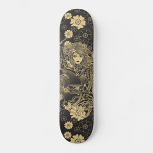 Samurai Skateboards japanische Kriegsfrau