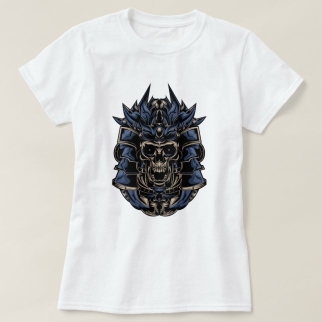 Samurai Skull T-Shirt (Design vorne)