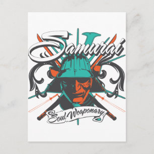 Samurai Soul Weaponary Postkarte