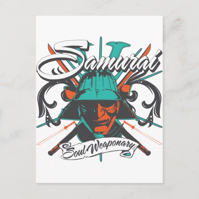 Samurai Soul Weaponary Postkarte (Vorderseite)