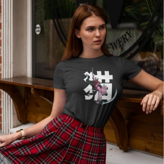 Samurai Sphynx Cat T-Shirt (Von Creator hochgeladen)