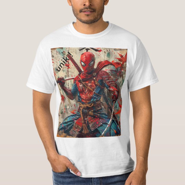 Samurai Spidey T-Shirt (Vorderseite)