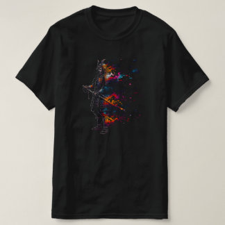 Samurai Spirit Kosmische Galaxie | NUR SCHWARZ T-Shirt