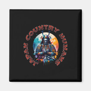 Samurai Spirit - Kriegerehre-Aufkleber Magnet