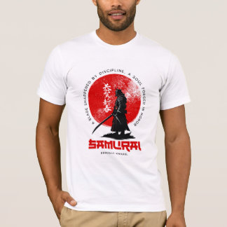 Samurai Spirit – Warrior of Discipline and Honor T-Shirt