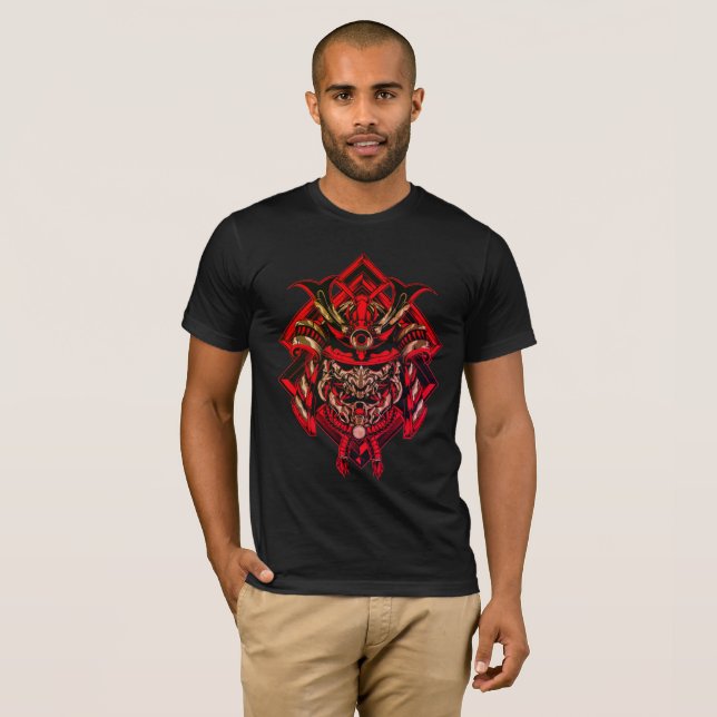 Samurai Strength T - Shirt - Kriegergeist (Vorne ganz)