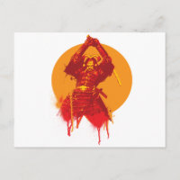 Samurai Strike Postcard