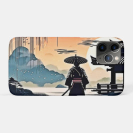 Samurai Sunset: Reflektive Reise Case-Mate iPhone Hülle