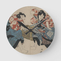 Samurai Sword Fight Circa 1825