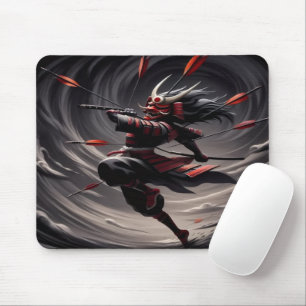 Samurai Swordplay Mousepad