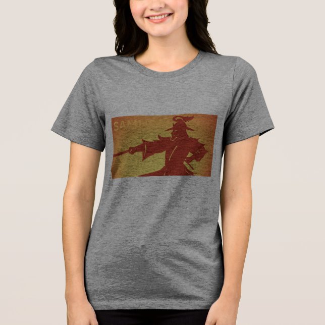 SAMURAI Tシャツ Tri-Blend SHIRT (Vorderseite)