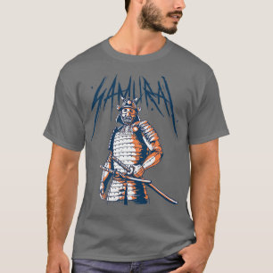 Samurai T - Shirt Japanischer Schwertwarrier Japan