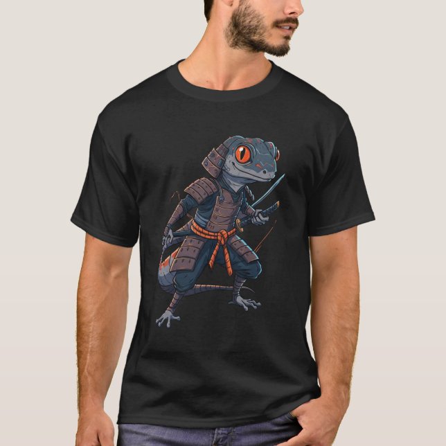 Samurai-T-Shirt T-Shirt (Vorderseite)