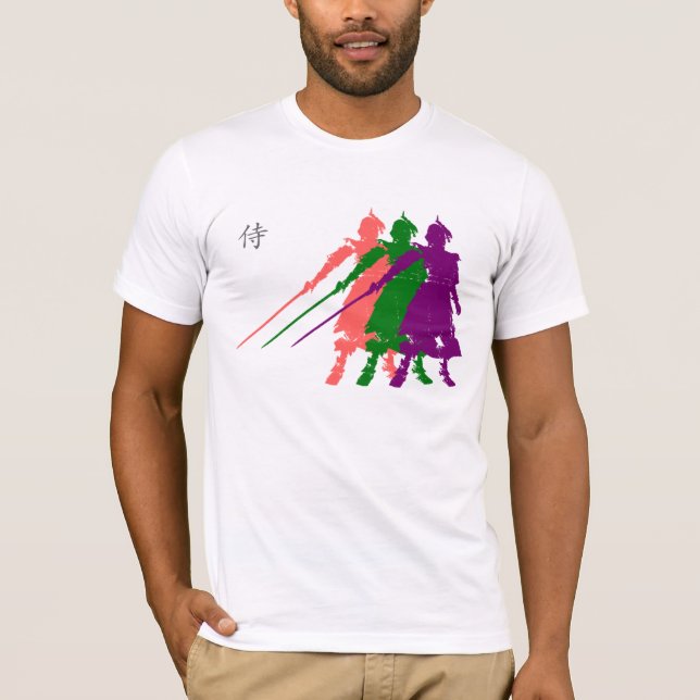 Samurai-T-Shirt T-Shirt (Vorderseite)