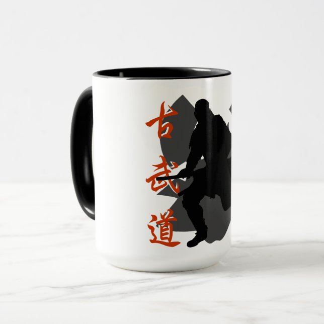 Samurai-Tasse Tasse (Vorderseite Links)