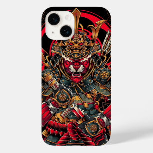 Samurai, Tiger Samurai, Katana Case-Mate iPhone 14 Hülle