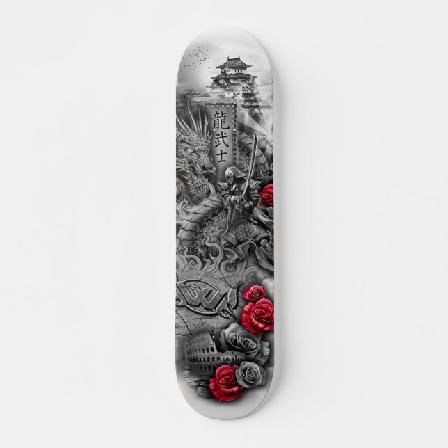 Samurai-Todesplattform Skateboard (Vorne)