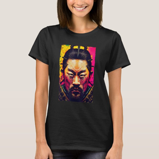 Samurai Ultimate Japanischer Krieger MIXED MARTIAL T-Shirt (Vorderseite)