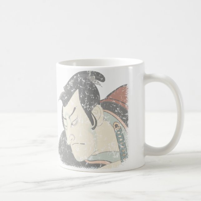 Samurai verblasst tasse (Rechts)