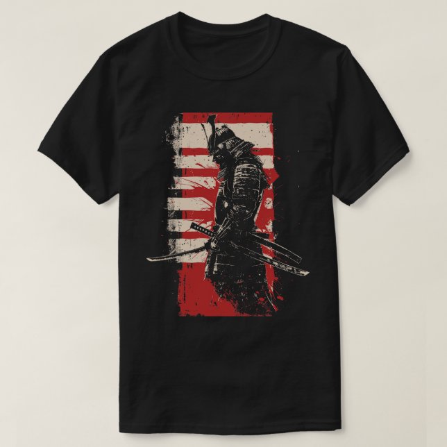 Samurai Warrior 1 T-Shirt (Design vorne)