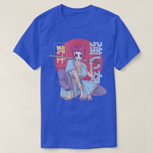 Samurai Warrior Anime Japan (2) T-Shirt (Design vorne)