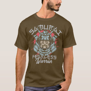 Samurai Warrior Asian Art of Fight Graphics Design T-Shirt