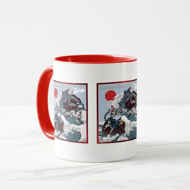 Samurai  Warrior Cats Tasse (Vorderseite Links)