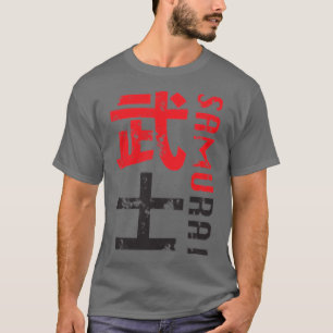 Samurai Warrior Japan erschüttert Grafik T-Shirt