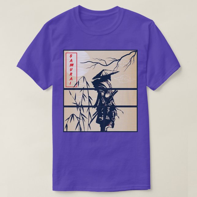 Samurai Warrior Japanese Bushido (2) T-Shirt (Design vorne)