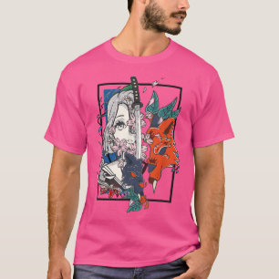 Samurai Warrior Japanisch für Maske Japan Anime Gi T-Shirt