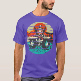 Samurai Warrior Japanischer Retro (2) T-Shirt