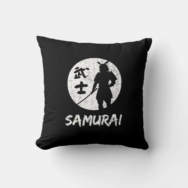 Samurai Warrior Kissen (Vorderseite)