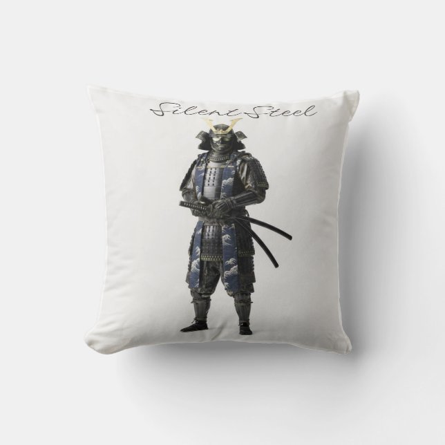 Samurai warrior pillow kissen (Vorderseite)