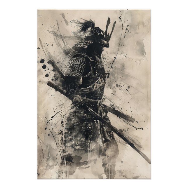 Samurai Warrior Poster (Vorderseite)