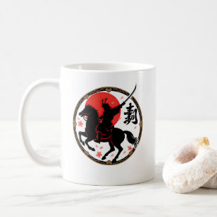 Samurai Warrior Rising Sun Tasse