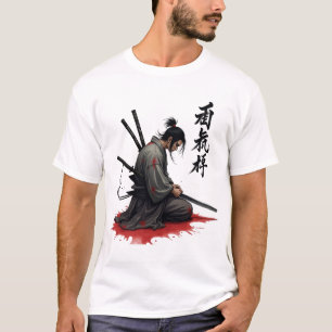 Samurai Warrior Seppuku - Epic Ronin Bushido Honor T-Shirt