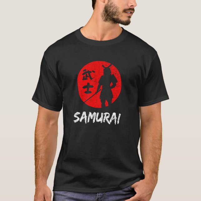 Samurai Warrior T-Shirt (Vorderseite)