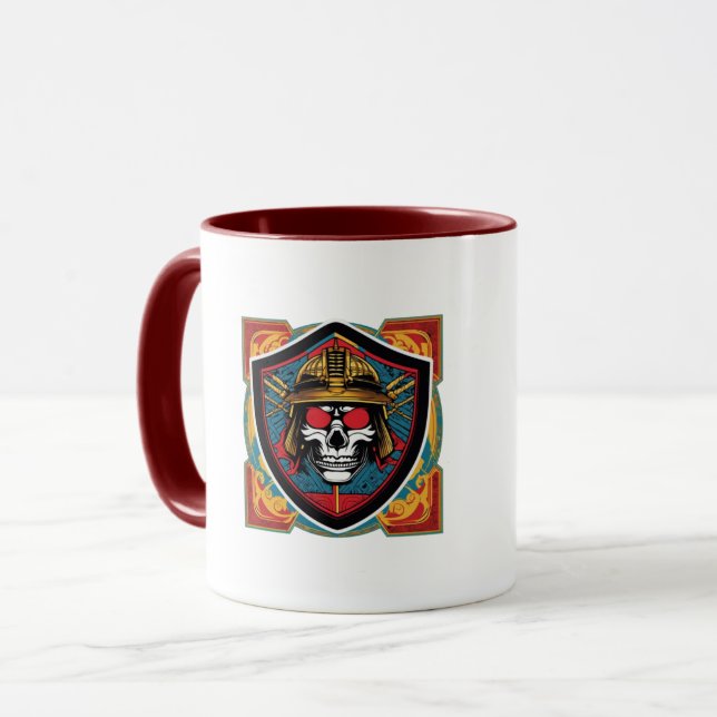 Samurai Warrior Tasse (Vorderseite Links)
