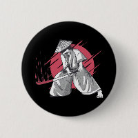 Samurai Warrior trifft auf Katana