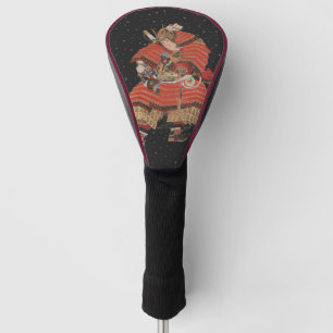 Samurai Warrior Vintage Japanische Kunst Golf Headcover