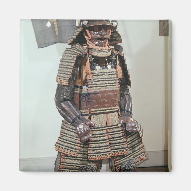 Samurai Warriors Rüstung Magnet (Vorne)