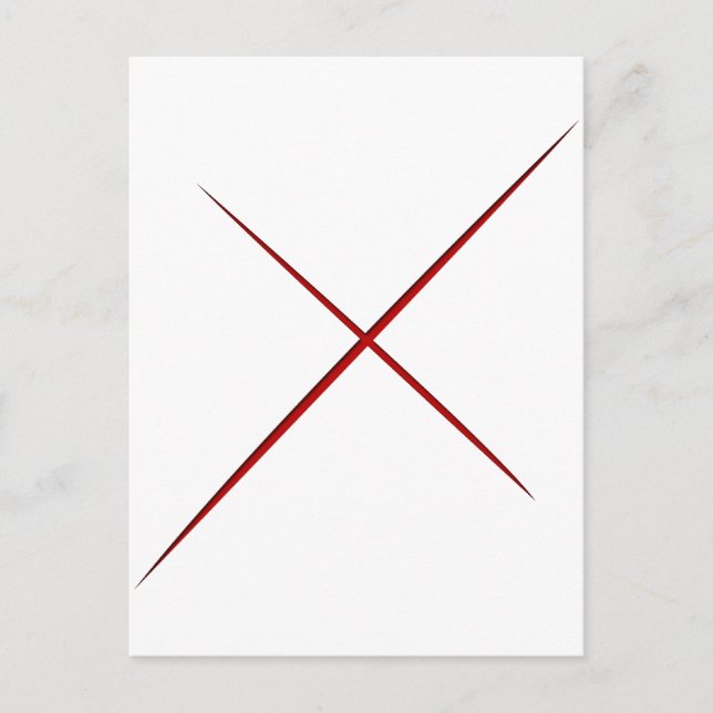 Samurai X (Rurouni Kenshin) Postkarte (Vorderseite)