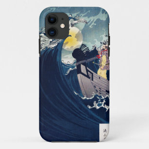 Samurai zu beruhigen, das raue Meer, Yoshitoshi Case-Mate iPhone Hülle