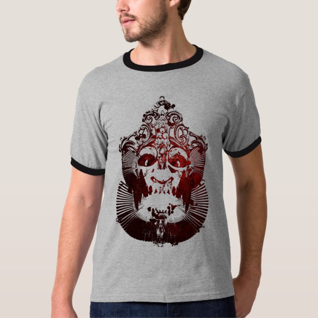 Samuraimaske T-Shirt (Vorderseite)