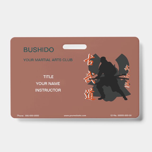 Samurais Ausweis (Vorderseite)