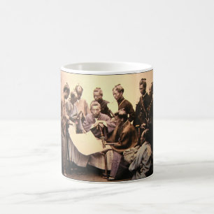 Samurais circa 1868-1869 kaffeetasse